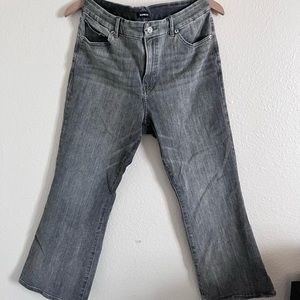 Express Cropped Flare Jeans